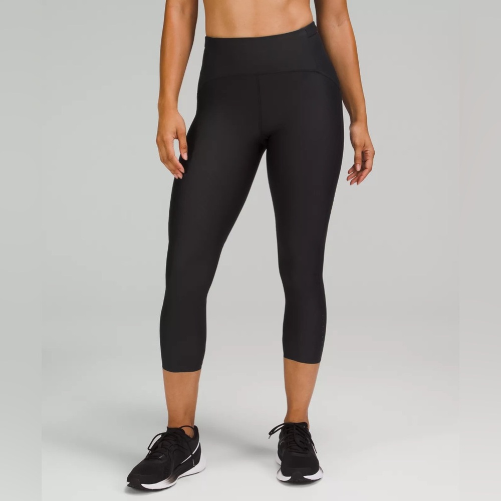 Lululemon High Rise SenseKnit Running Leggings, Size 10, 23 in inseam